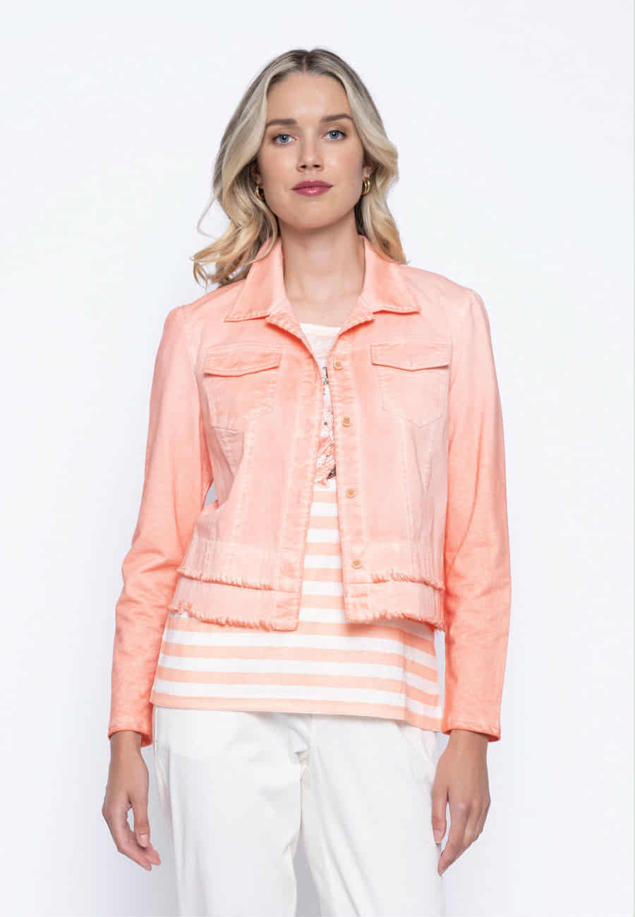 Picadilly Button-Front Special Dyed Jacket
