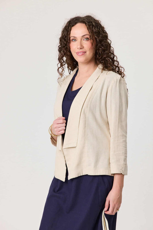 Jet Blonde Leslie Jacket Biscuit