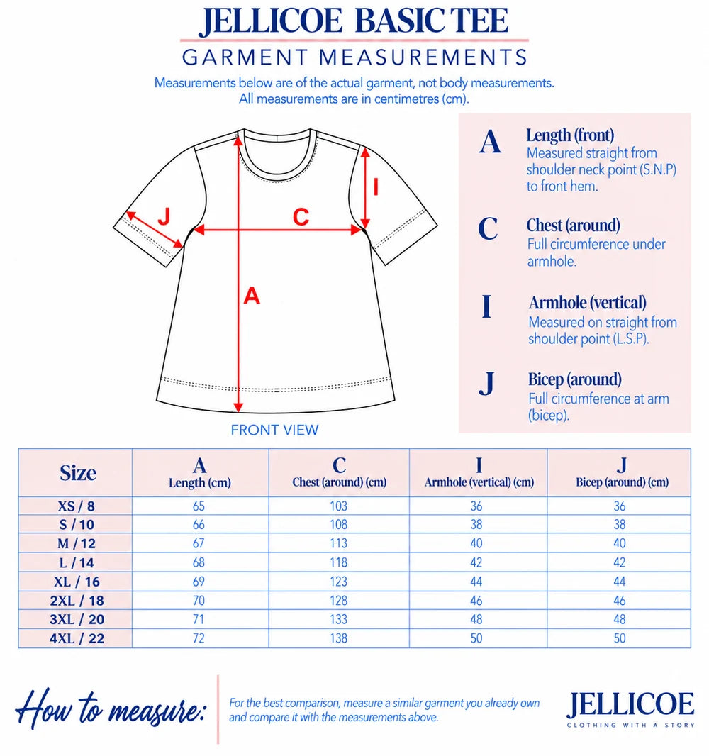 Jellicoe The Basic Tee Red Flower