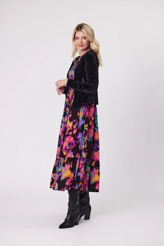 Lemon Tree Design Mika Velvet Jacket Black