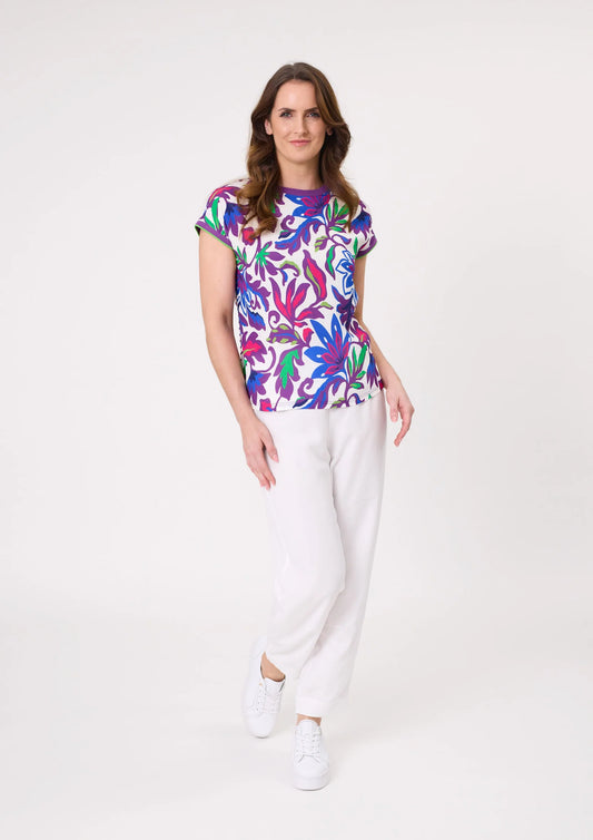Lemon Tree Design Narcisa Top Floral Print
