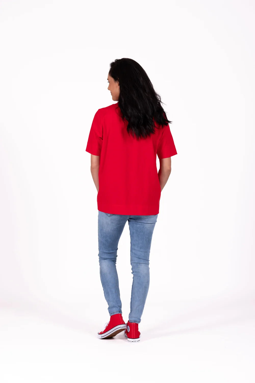 Jellicoe The Basic Tee Red Flower