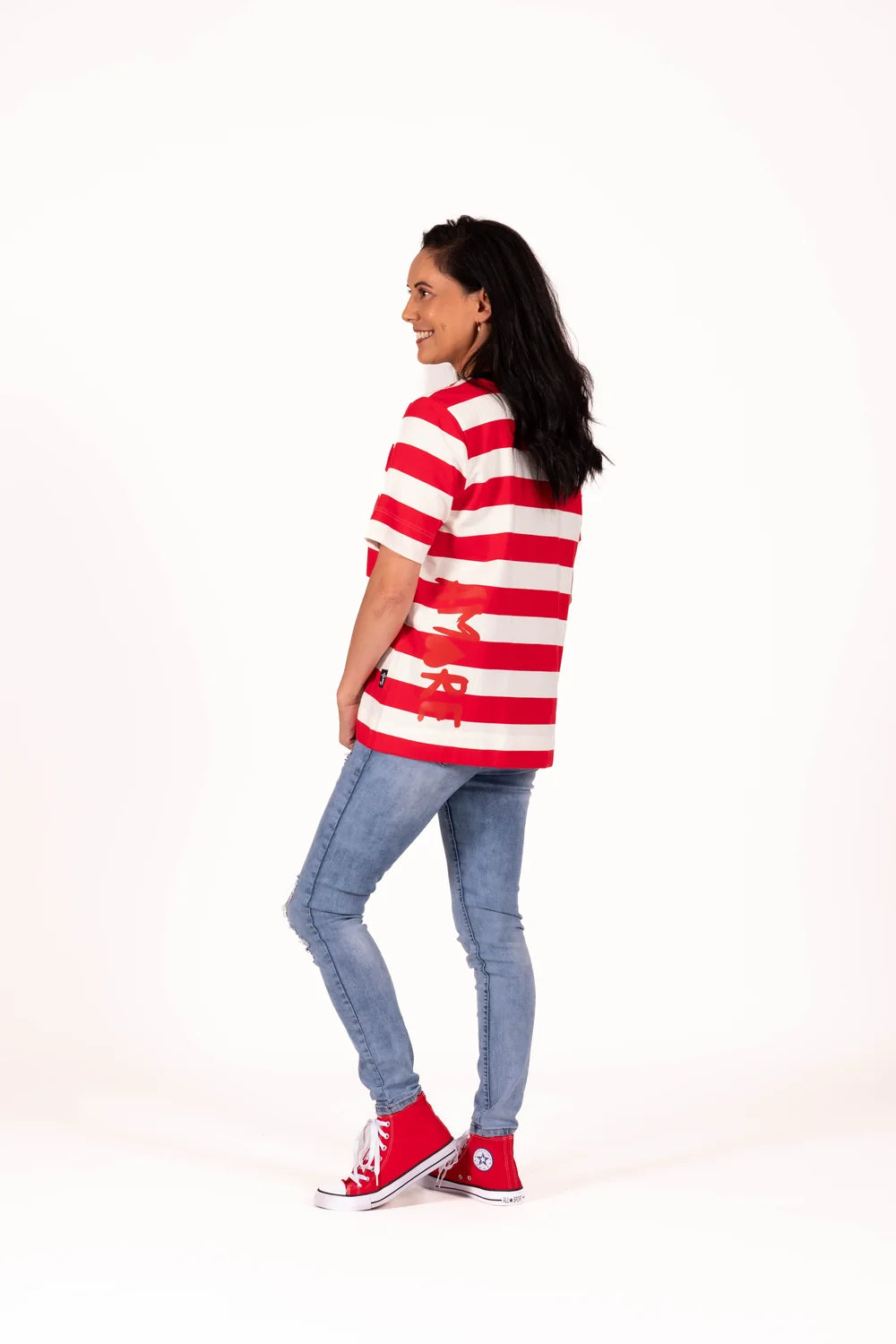 Jellicoe The Basic Tee Red Stripe
