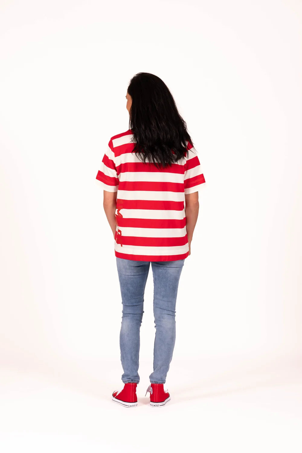 Jellicoe The Basic Tee Red Stripe