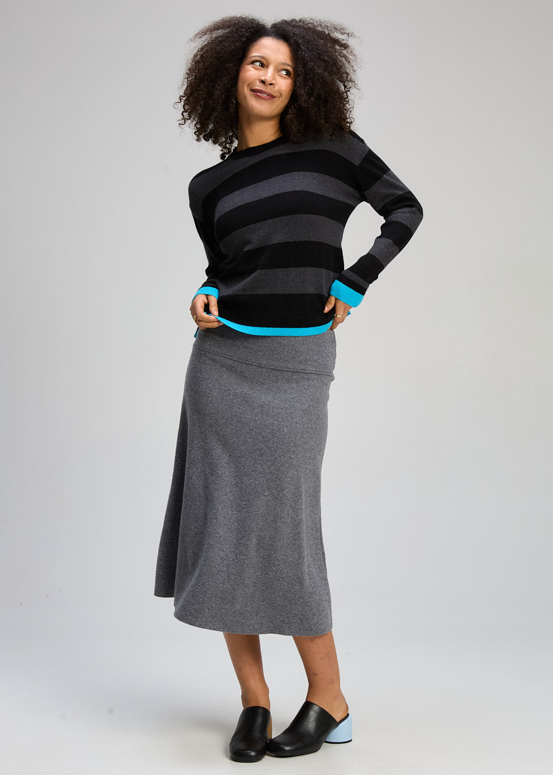 Zaket & Plover Stripe Clash Black