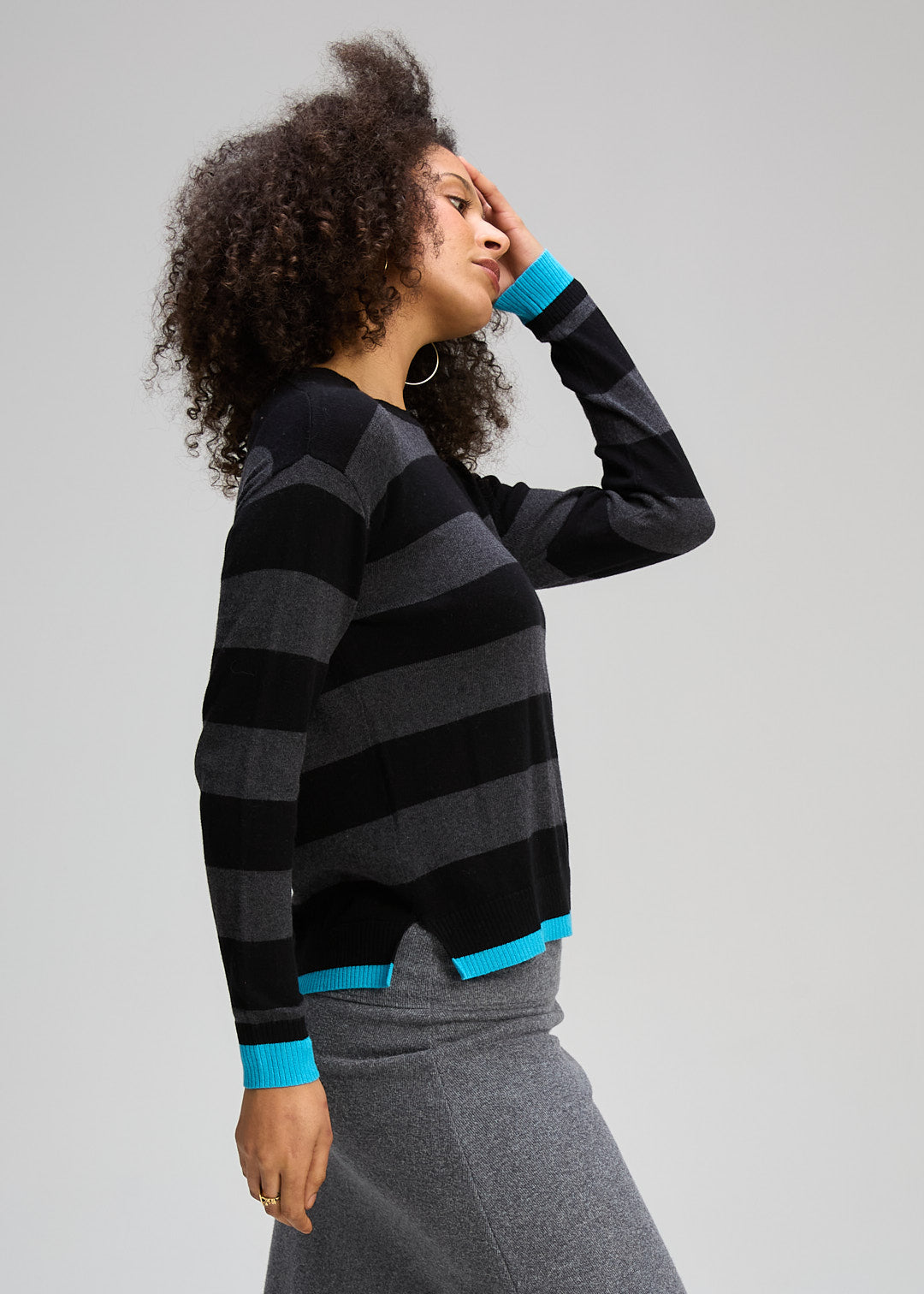 Zaket & Plover Stripe Clash Black