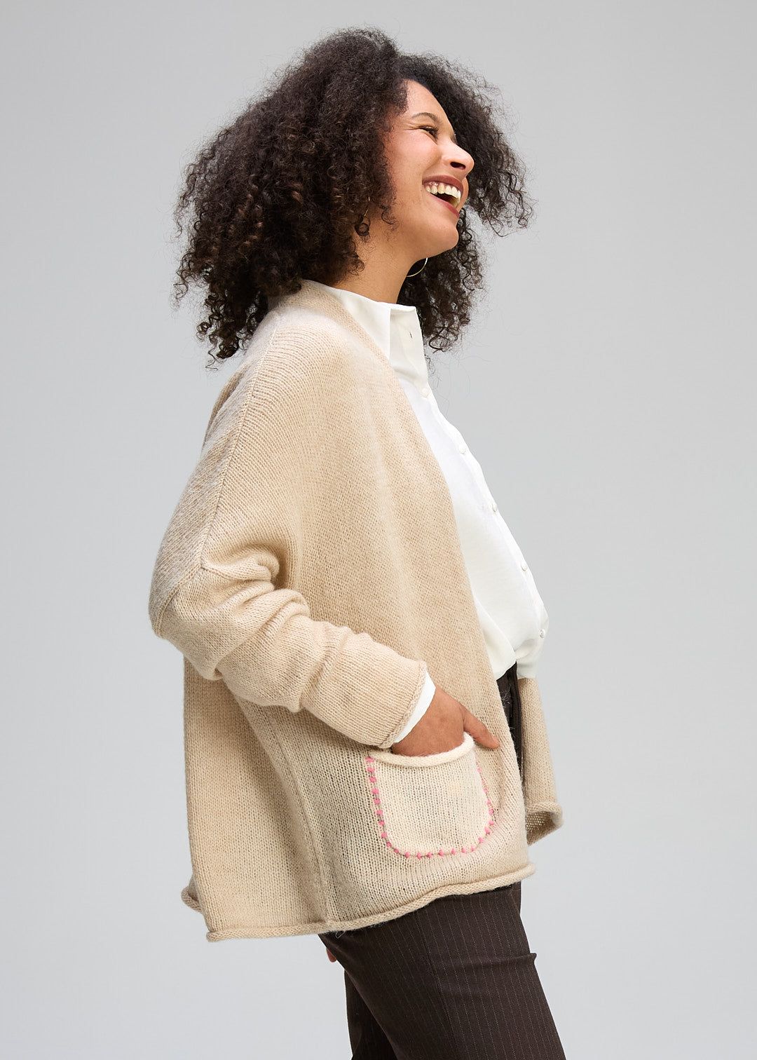 Zaket & Plover Bloom Back Cardi