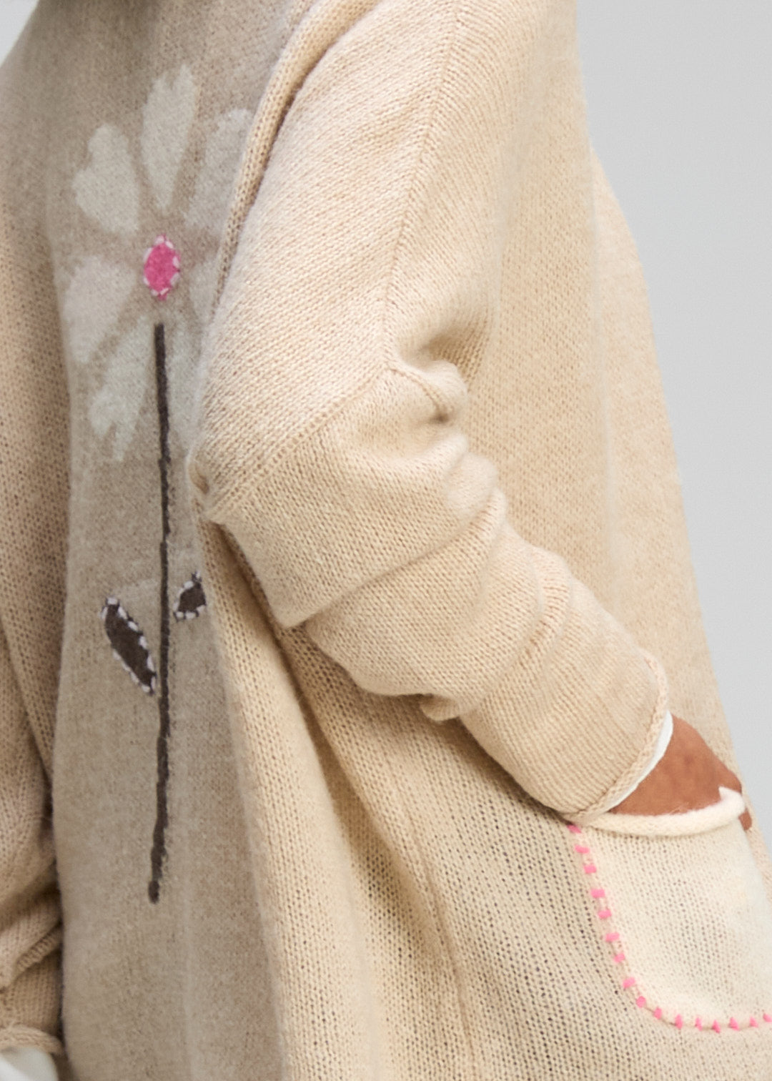 Zaket & Plover Bloom Back Cardi