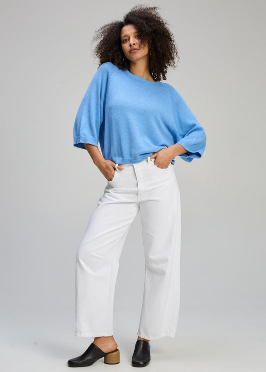 Zaket & Plover Boxy Crew Blueberry