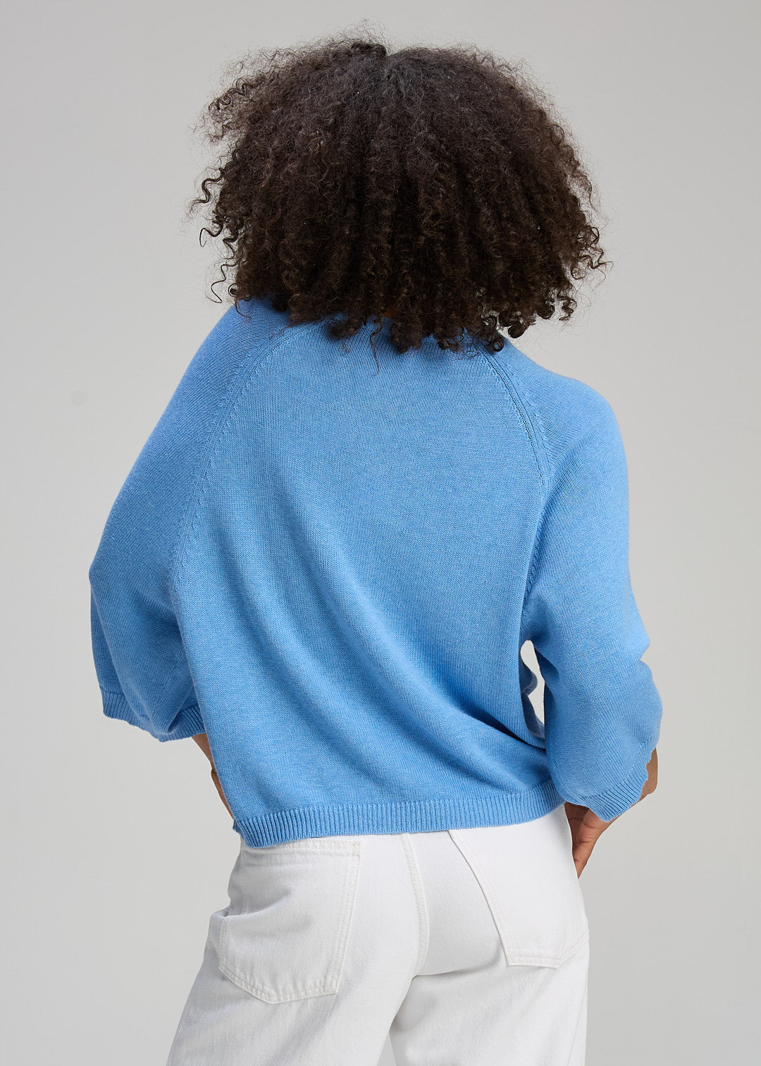 Zaket & Plover Boxy Crew Blueberry