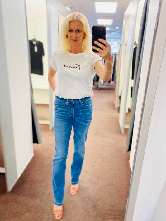 Jet Blonde Classic Jeans Blue Wash