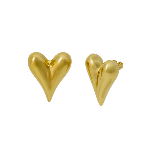 Home-lee Valentina Earrings Gold