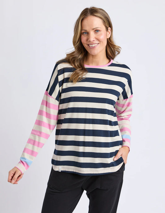 Elm Elm Gaeb Stripe Long Sleeve Tee